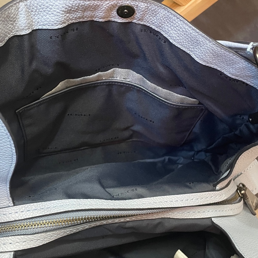 Coach Dalton Bag 31 in Mist/Gunmetal NWT - Picture 14 of 17